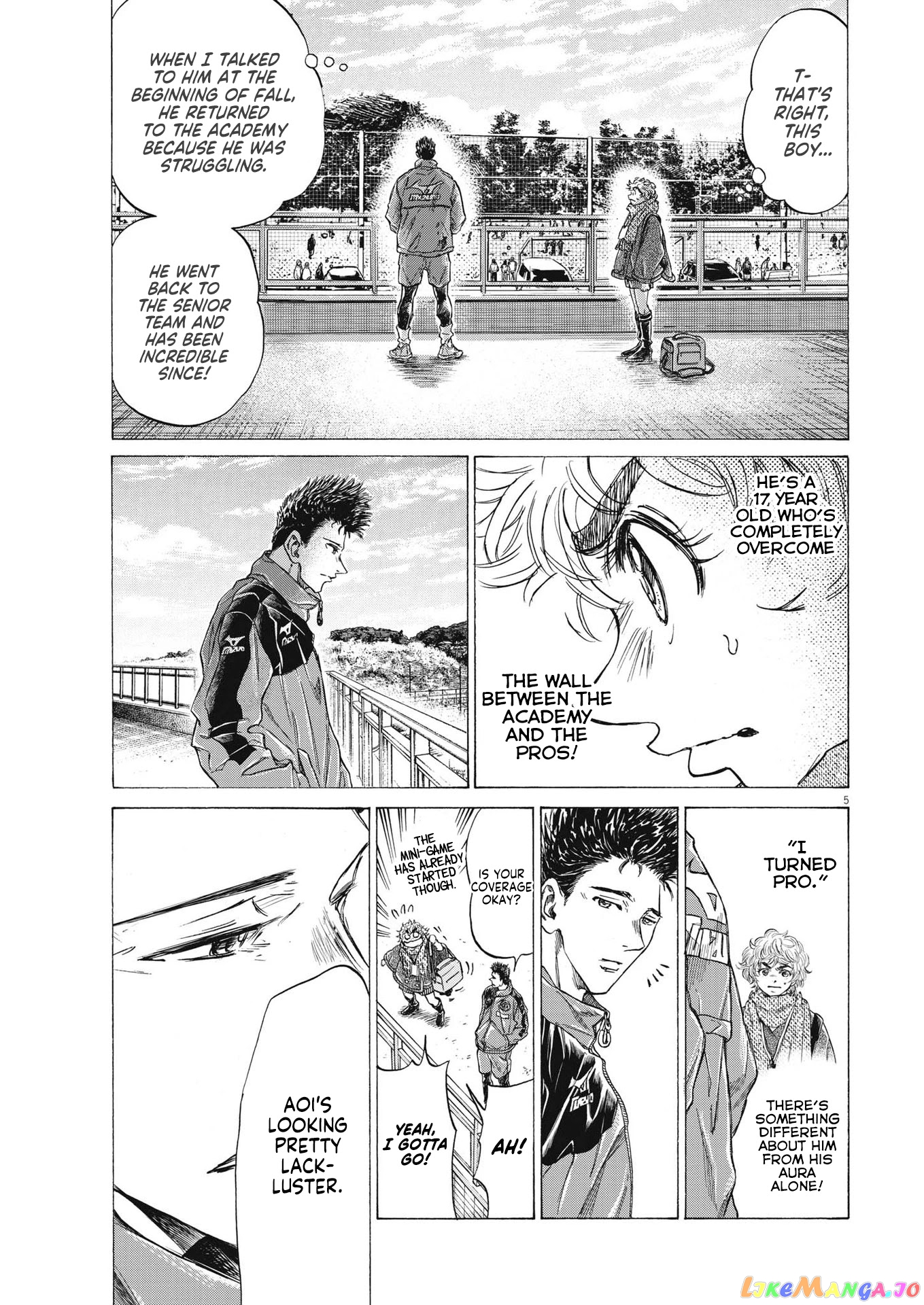 Ao Ashi, Chapter 286 image 06